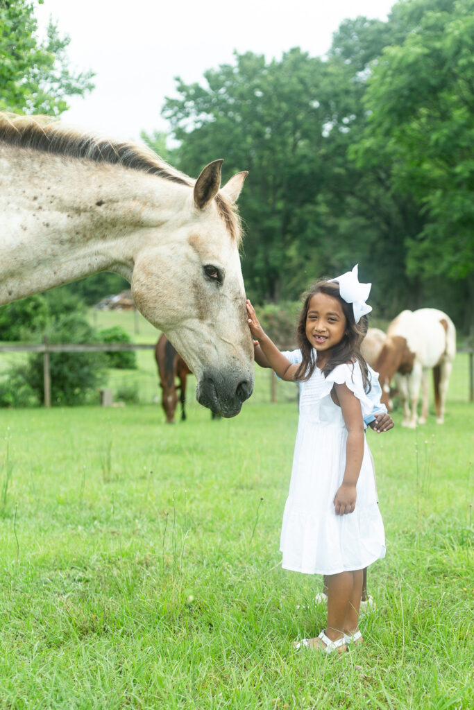 Horse Farm FAmily Photos in Alabama