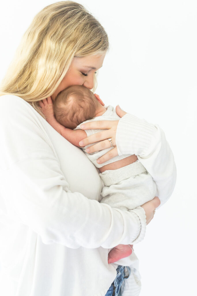 studio newborn photos