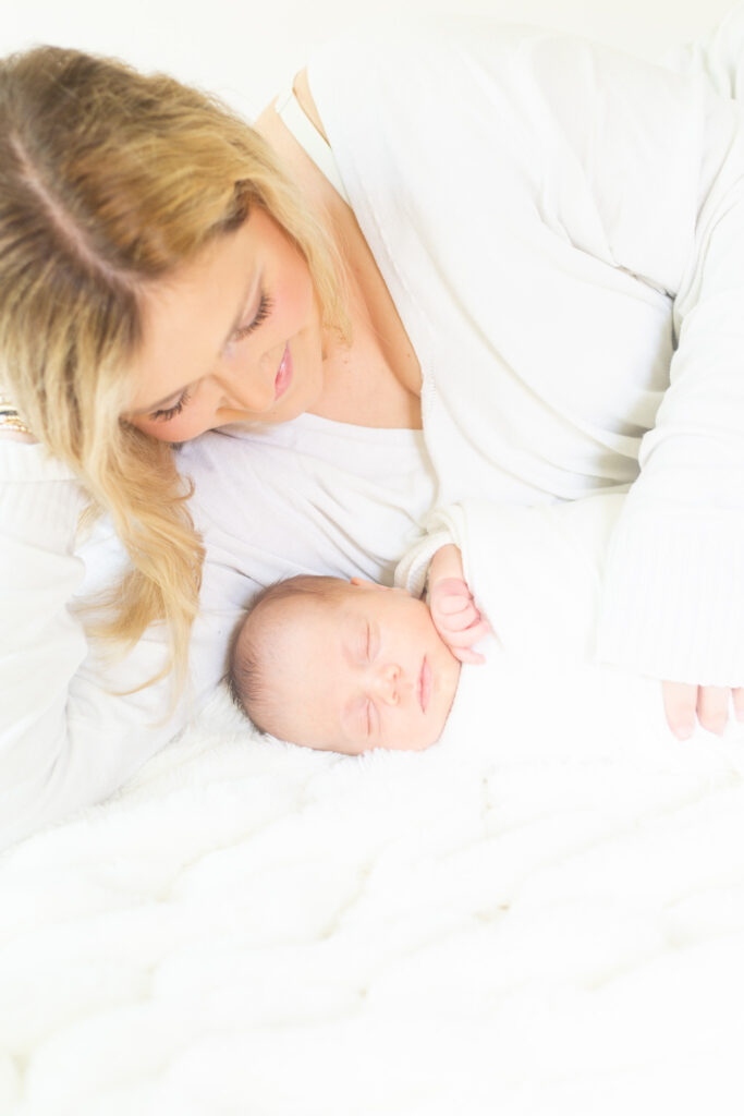 studio newborn photos