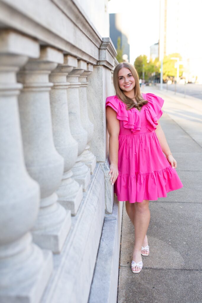 Downtown Birmingham Alabama Senior Session.  Birmingham Alabama Photographer