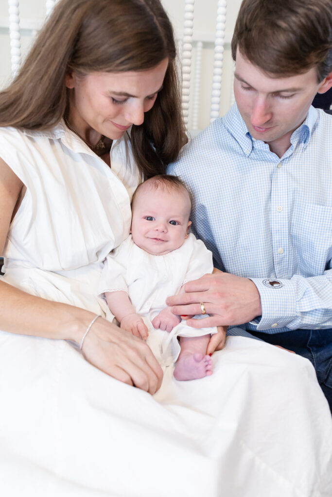Lifestyle newborn session in birmingham alabama