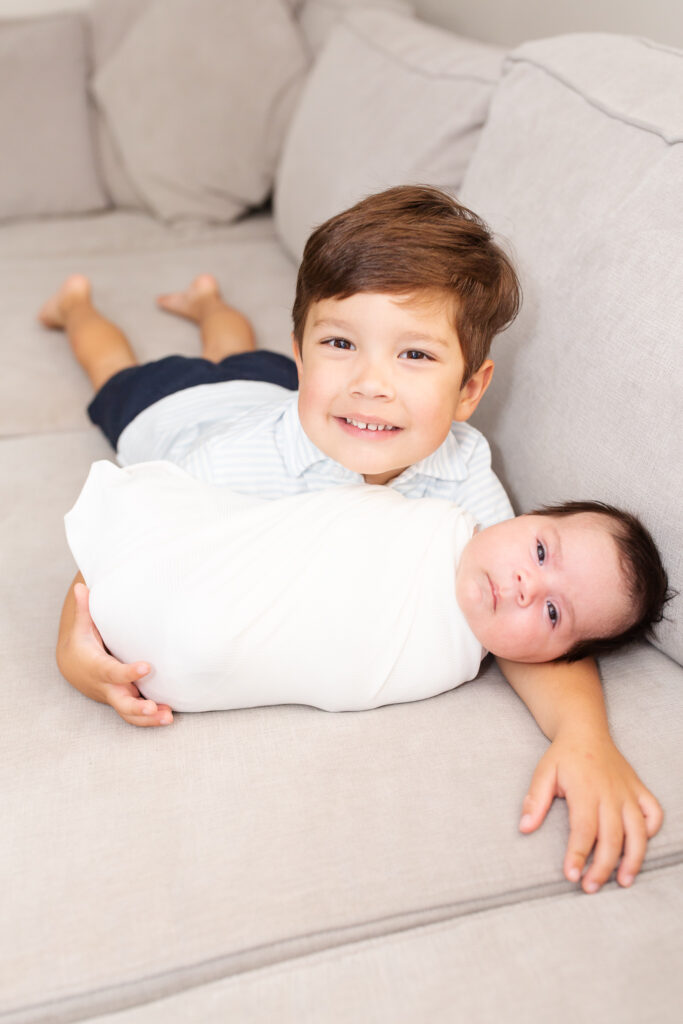 Preparing Siblings for Newborn Photos, Birmingham, Alabama Newborn Photographer