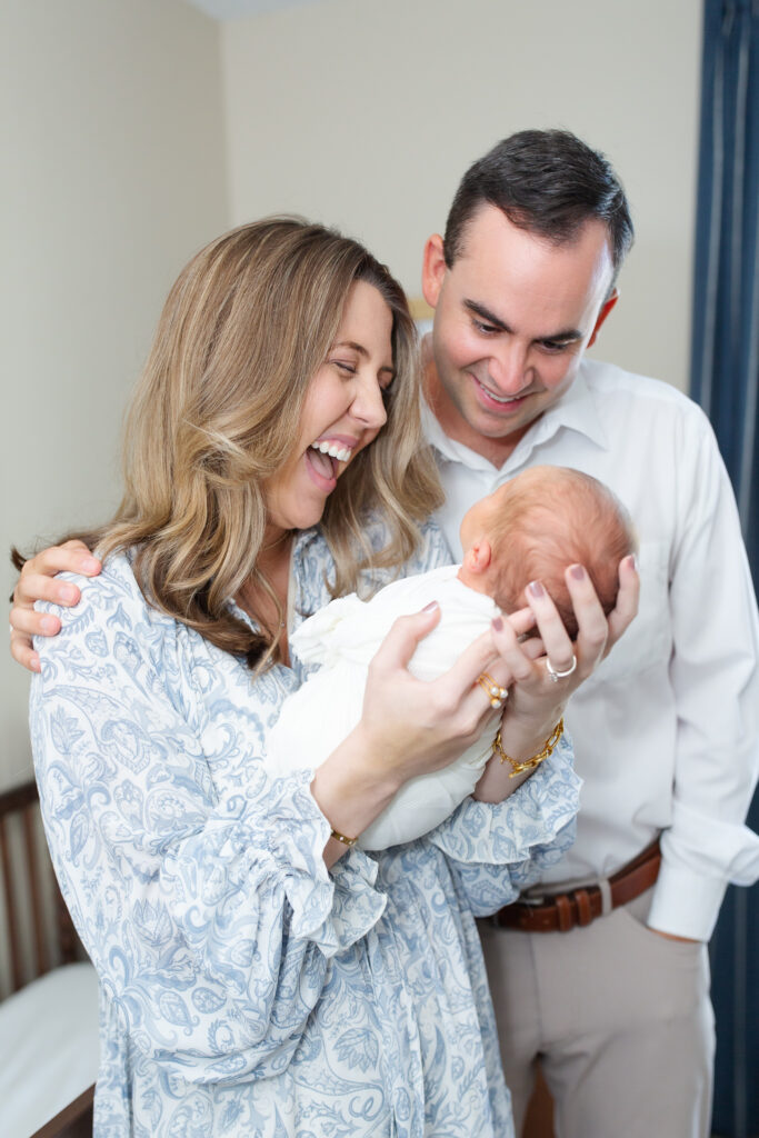 Birmingham, Alabama Newborn Photographer.  Lifestyle Newborn Session.  Baby Photographer.  Hoover, Alabama