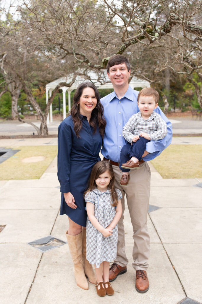 Family Photographer in Hoover, Alabama. Winter Family Photo Session