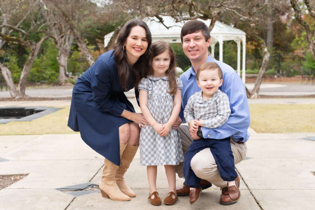 Family Photos at Birmingham Botanical Gardens. Winter Family Session