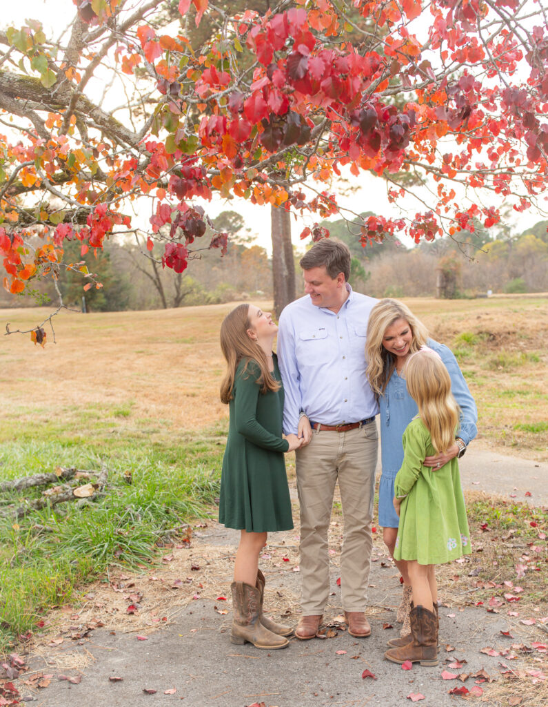 Best time of day for family photos in Birmingham Alabama.  