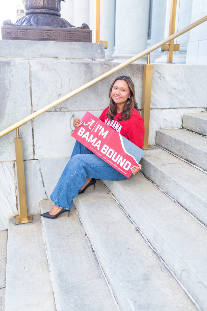 senior portrait photographer in Birmingham.  Spain Park high school. University of Alabama
